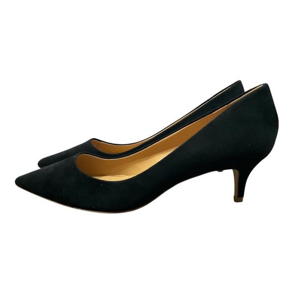 J. Crew Heels Women 10 Black Kitten - Picture 1 of 4